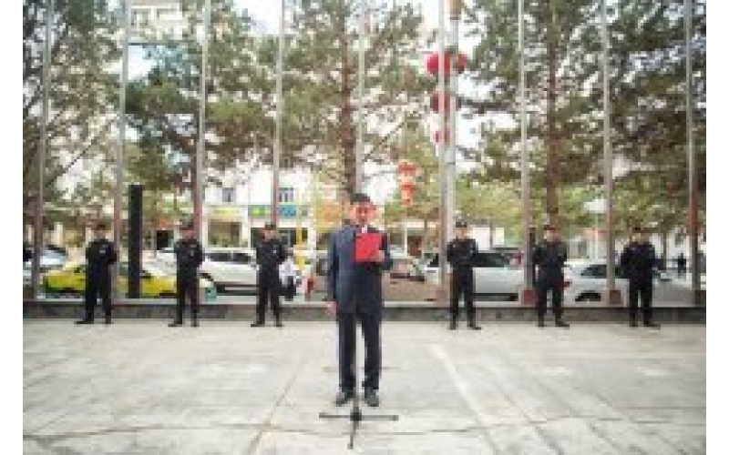 慶賀祖國(guó)70華誕，野馬集團(tuán)舉行升旗儀式！